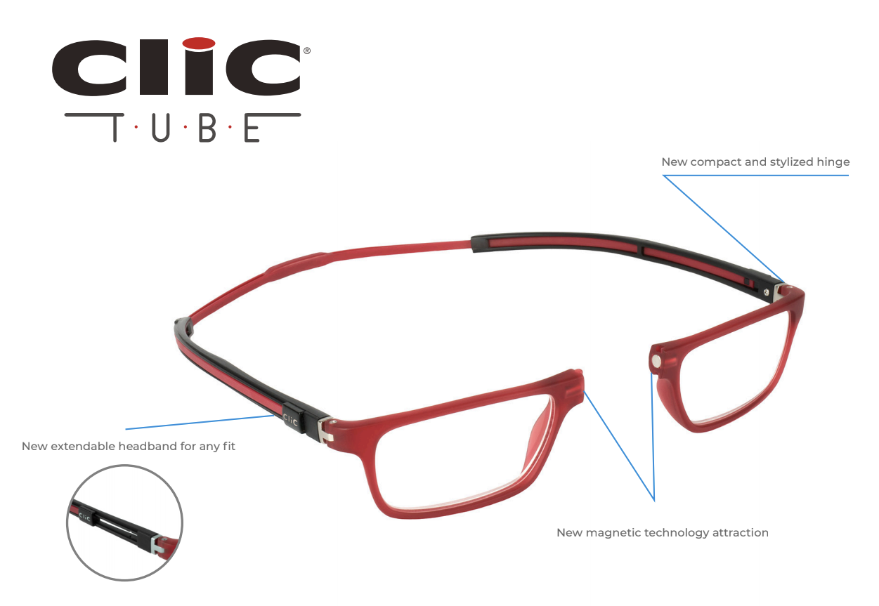 soltero once A nueve Gafas de lectura CliC TUBE - Tendencias para tus ojosTendencias para tus  ojos
